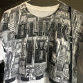 Band Tees Vintage Y2k Blink 182 City Buildings Big Print Band Logo Tee Hoodie, Sweatshirt | FlexRushtees.com