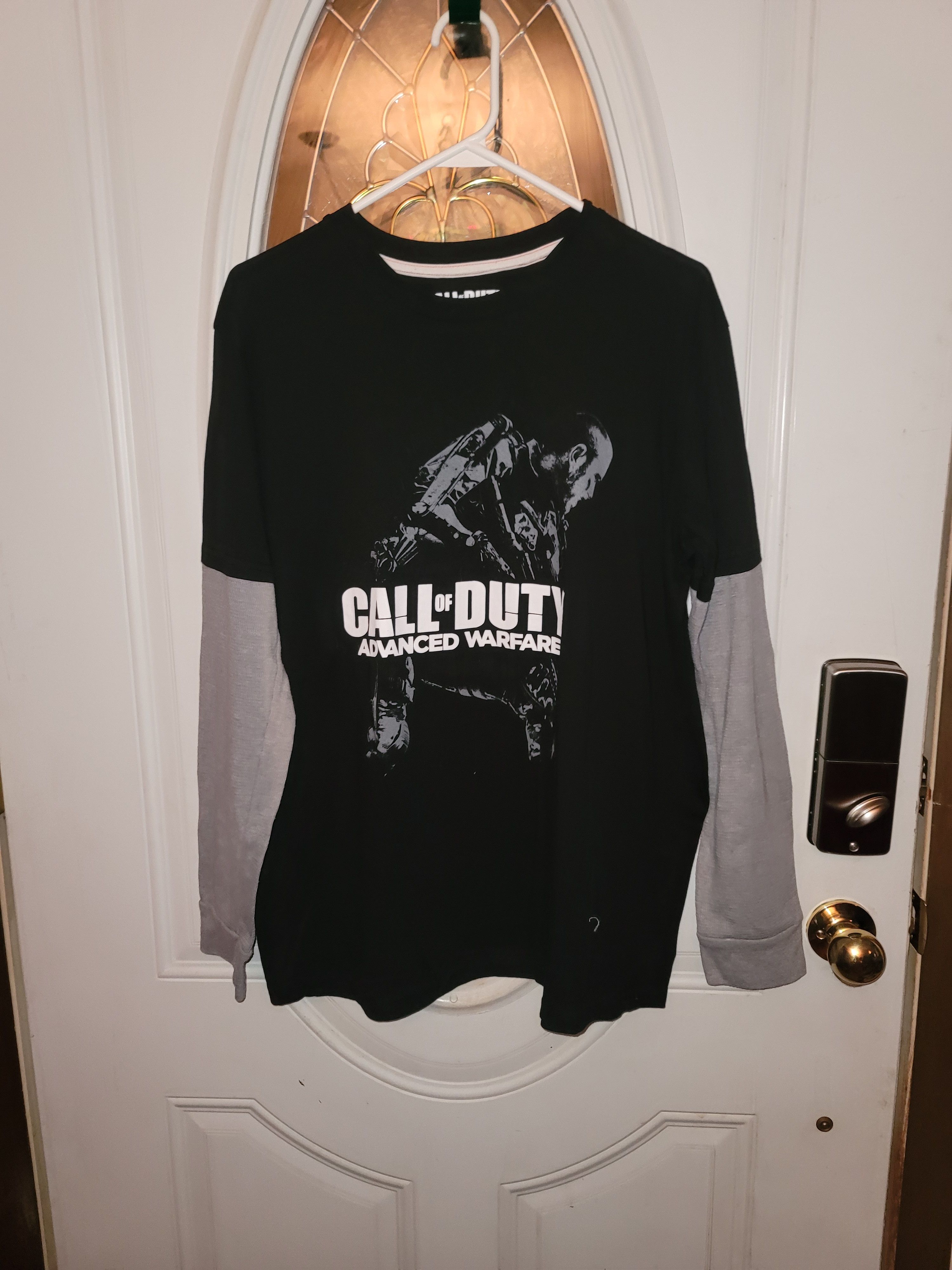 Vintage Euc Call Of Duty Advanced Warfare Long Sleeved T Shirt Xl