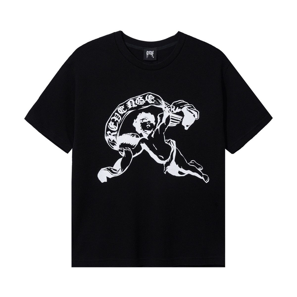 Revenge Flame Cherub Angel Tee Black Large Brand New Hoodie, Sweatshirt | FlexRushtees.com