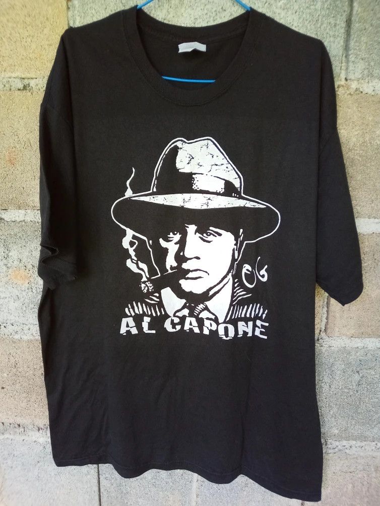 Vintage Alcapone The God Father Movie Tee Fashion Street Hoodie, Sweatshirt | FlexRushtees.com