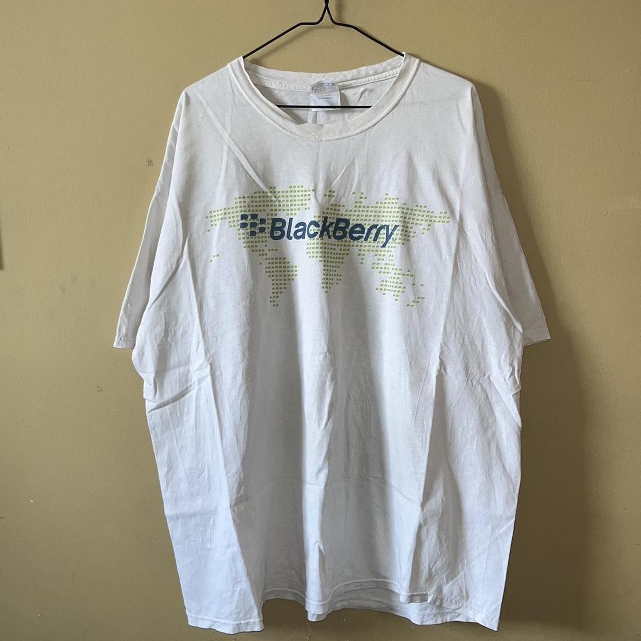 Vintage Y2k 2000s Blackberry Digital Cell Phone Tech Promo Tee Hoodie, Sweatshirt | FlexRushtees.com