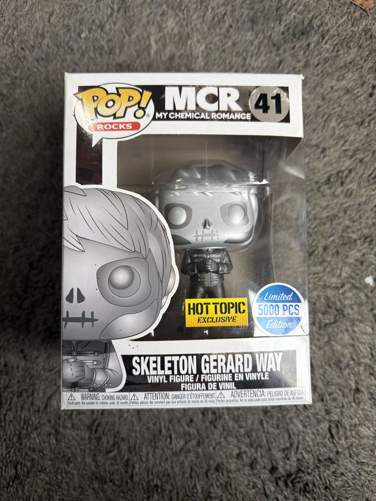 My Chemical Romance Funko Pop Skeleton Gerard Way Vinyl Figure T-Shirts, Hoodie, Sweatshirt | AU16VibeMintTees.com