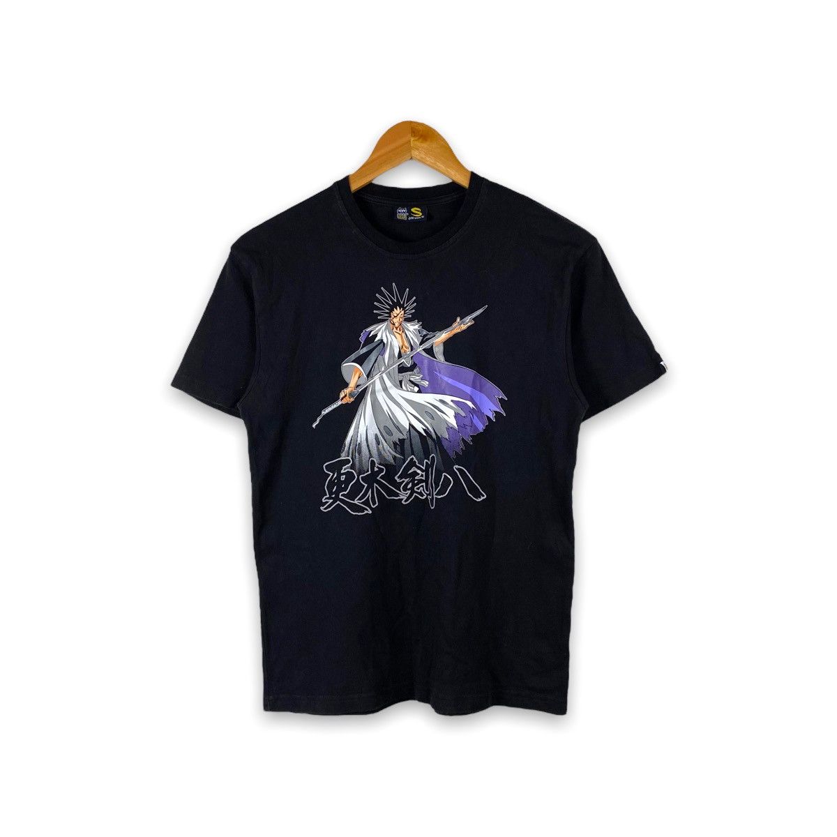 Japanese Brand X Vintage Bleach Anime Zaraki Kenpachi T Shirt Shinigami Soul Reaper Hoodie, Sweatshirt | FlexRushtees.com
