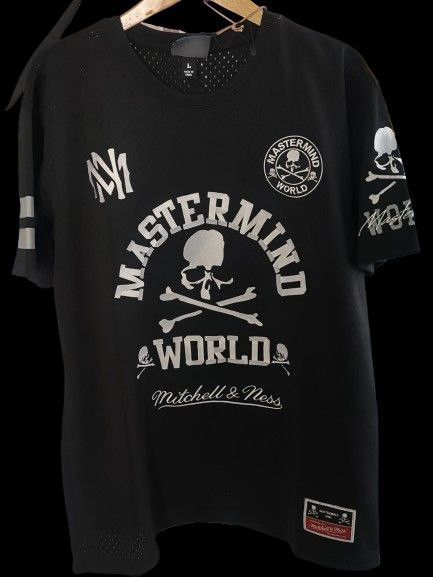 Ness Mitchell Ness X Mastermind World Mesh Tee