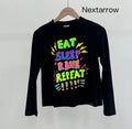 Vetements 20ss Poster Slogan Tight Long Sleeved Shirt