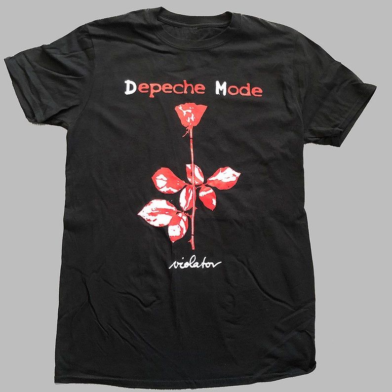Vintage Depeche Mode Violator Tee Hoodie, Sweatshirt | FlexRushtees.com