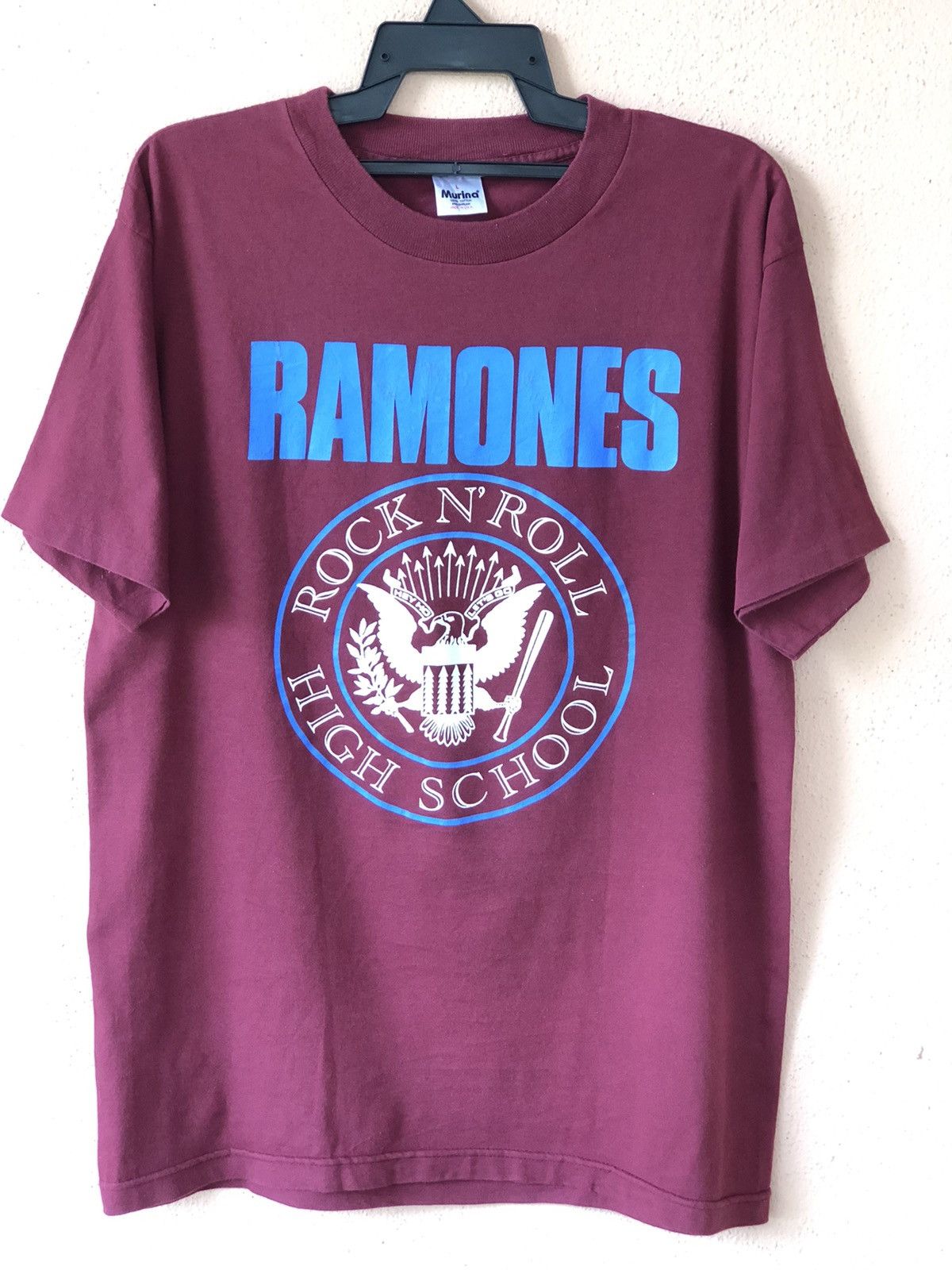 Vintage 90s The Ramones Rock N Roll High School Tee Hoodie, Sweatshirt | FlexRushtees.com