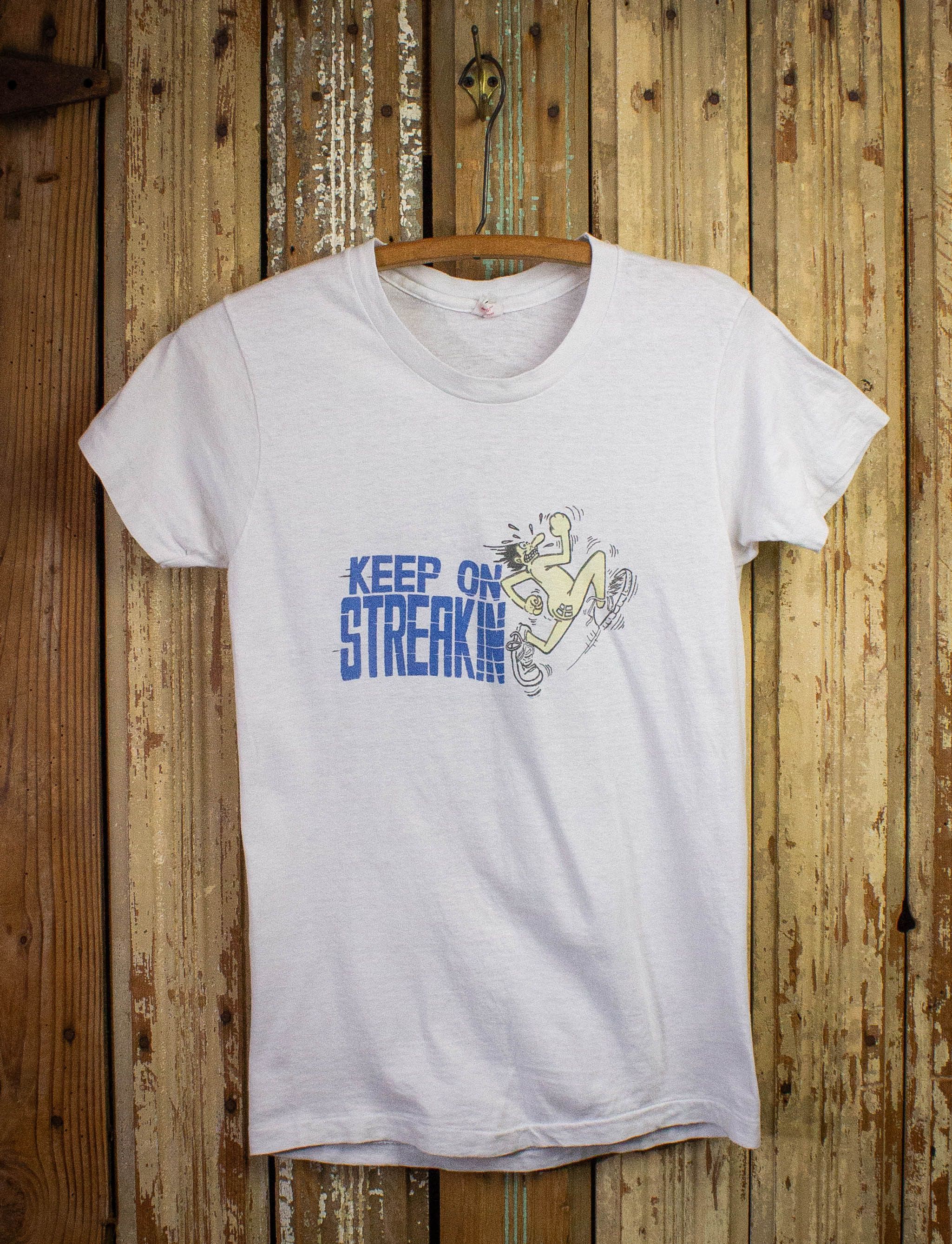 Vintage Keep On Streakin Graphic T Shirt 70s