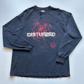 Band Tees Vintage 90s Disturbed Graphic Distressed Long Sleeve T Shirt