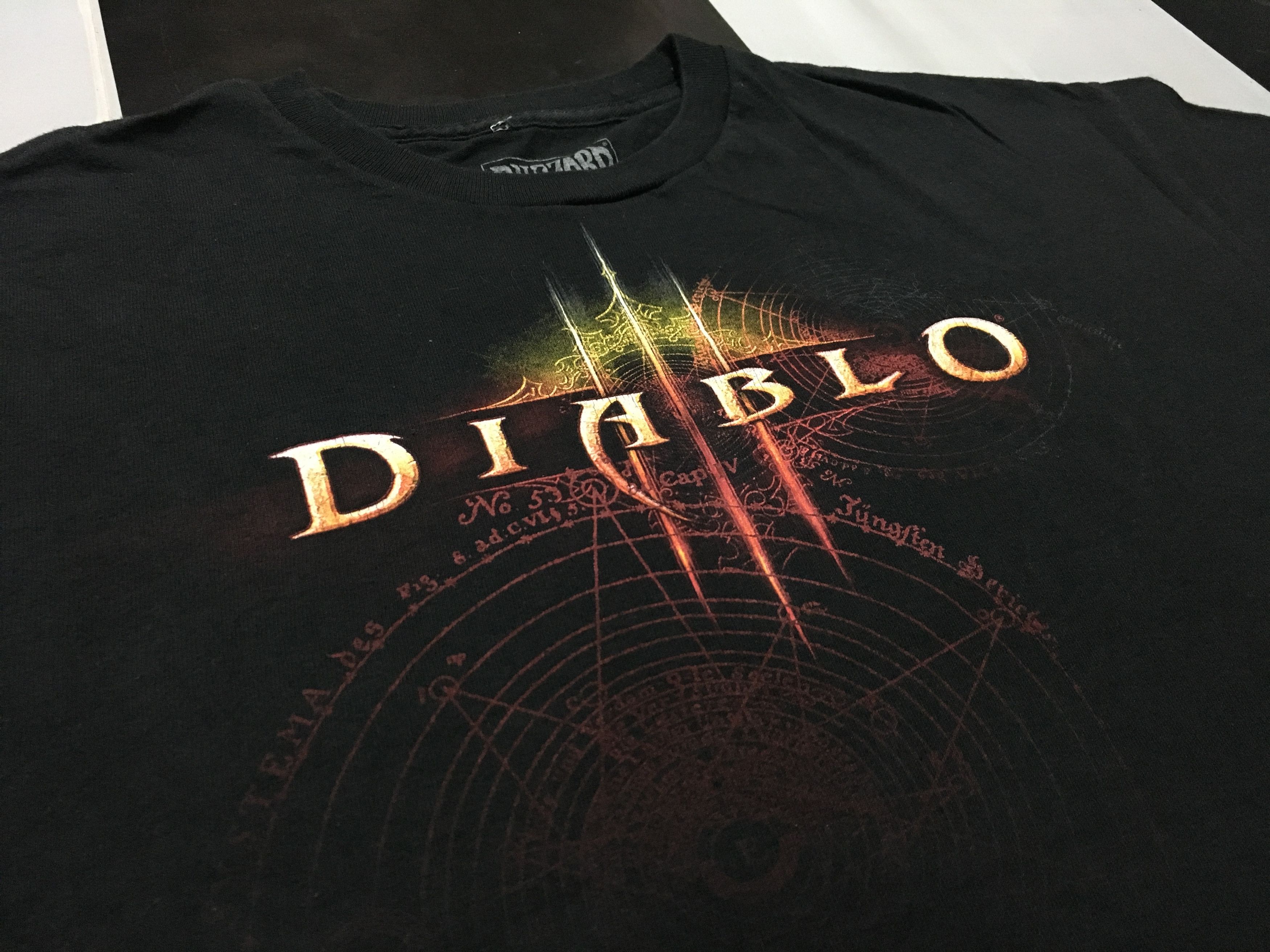 Playstation Diablo Shirt Action Rpg Blizzard Game 90s Pc Game