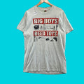 Fruit Of The Loom Vintage Big Boys Needs Toys Shirt Adult L Gray Short Sleeve Tool Graphic Outdoor Hoodie, Sweatshirt