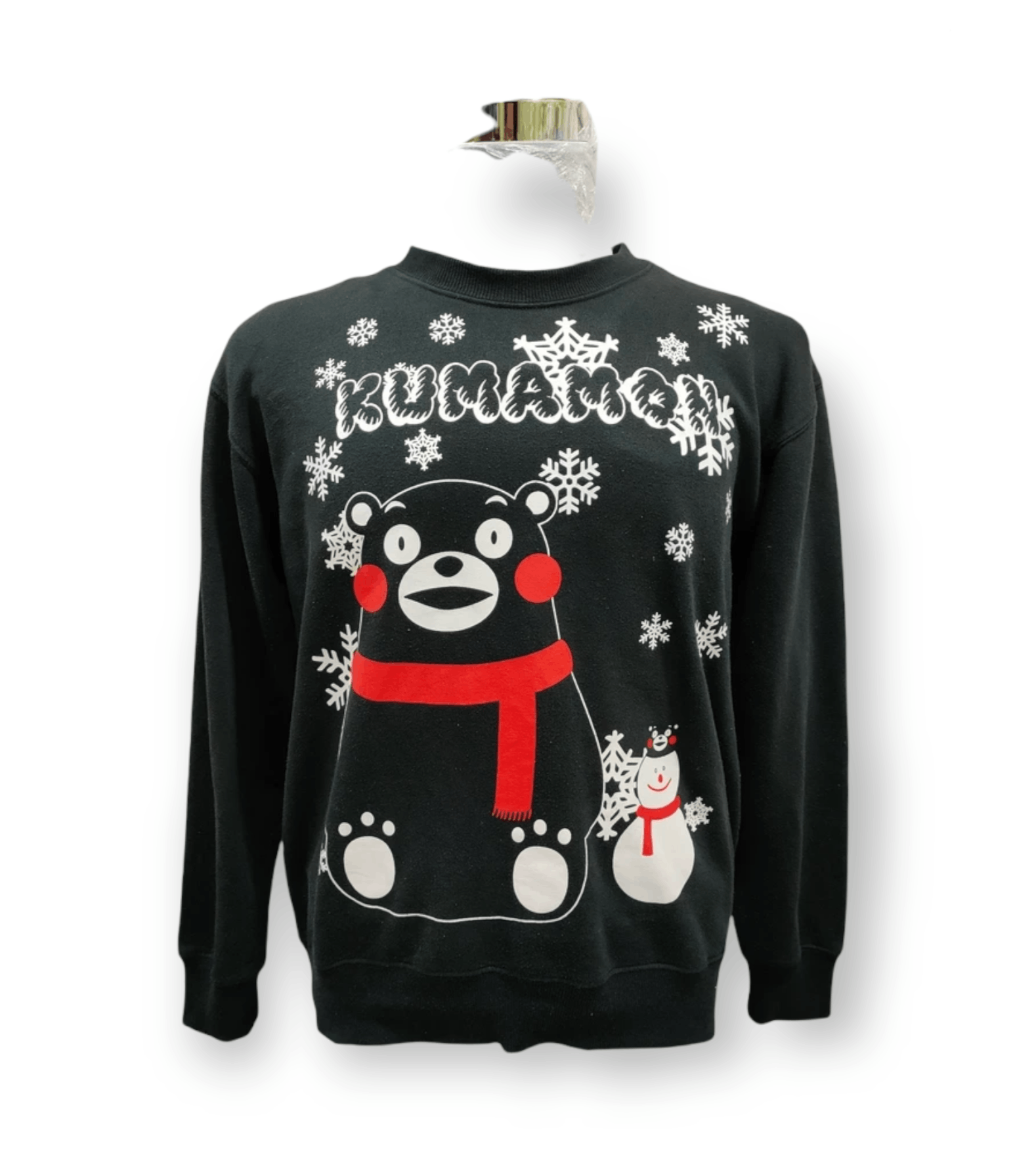 Japanese Brand Vintage Kumamon I Love Winter Time Sweatshirt