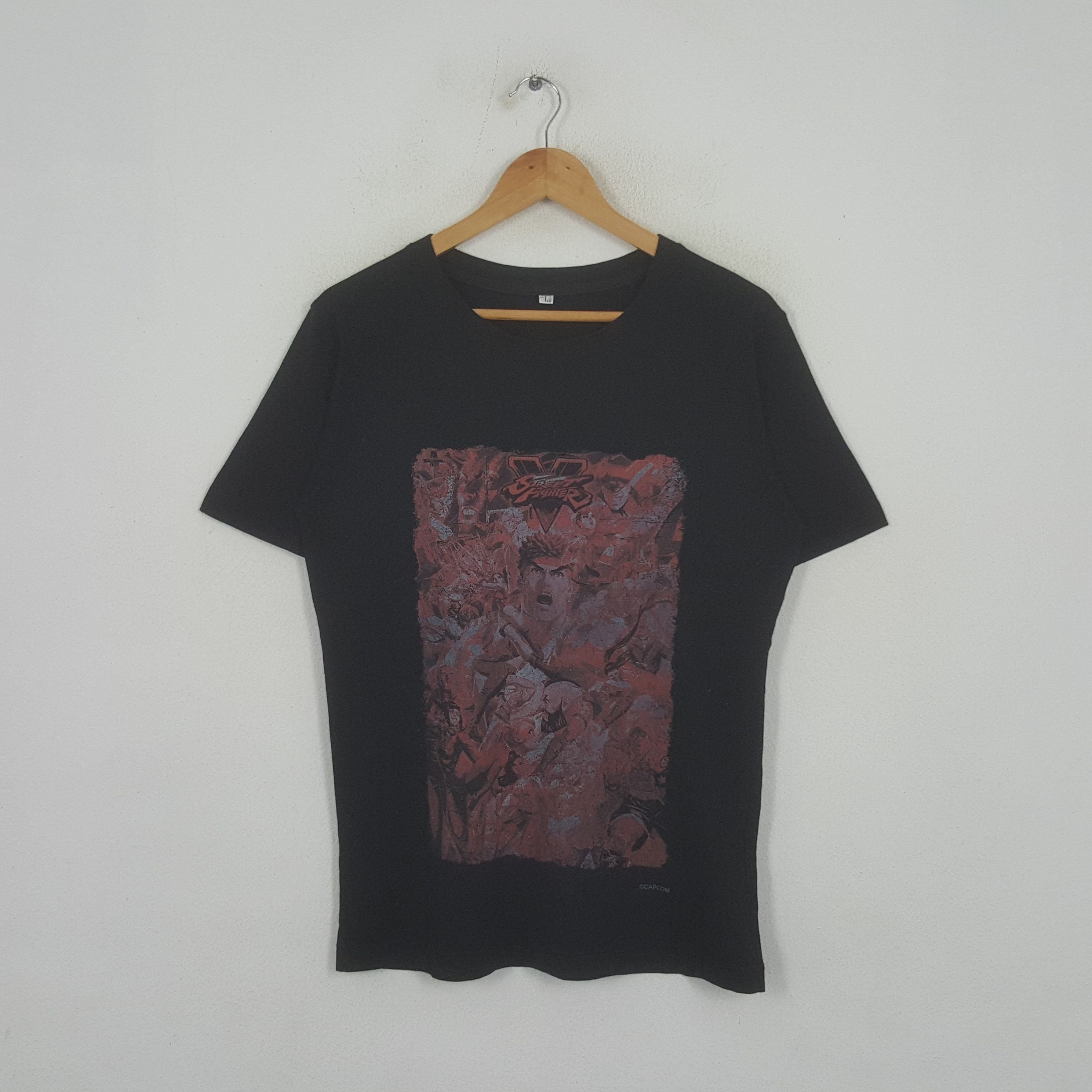 Vintage Street Fighter Playstation Game Tshirt
