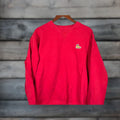 Vintage Timberland Sweatshirt Men Large Red Embroidered Heavyweight Crewneck Fall Winter T-Shirts, Hoodie | FlexRushtees.com