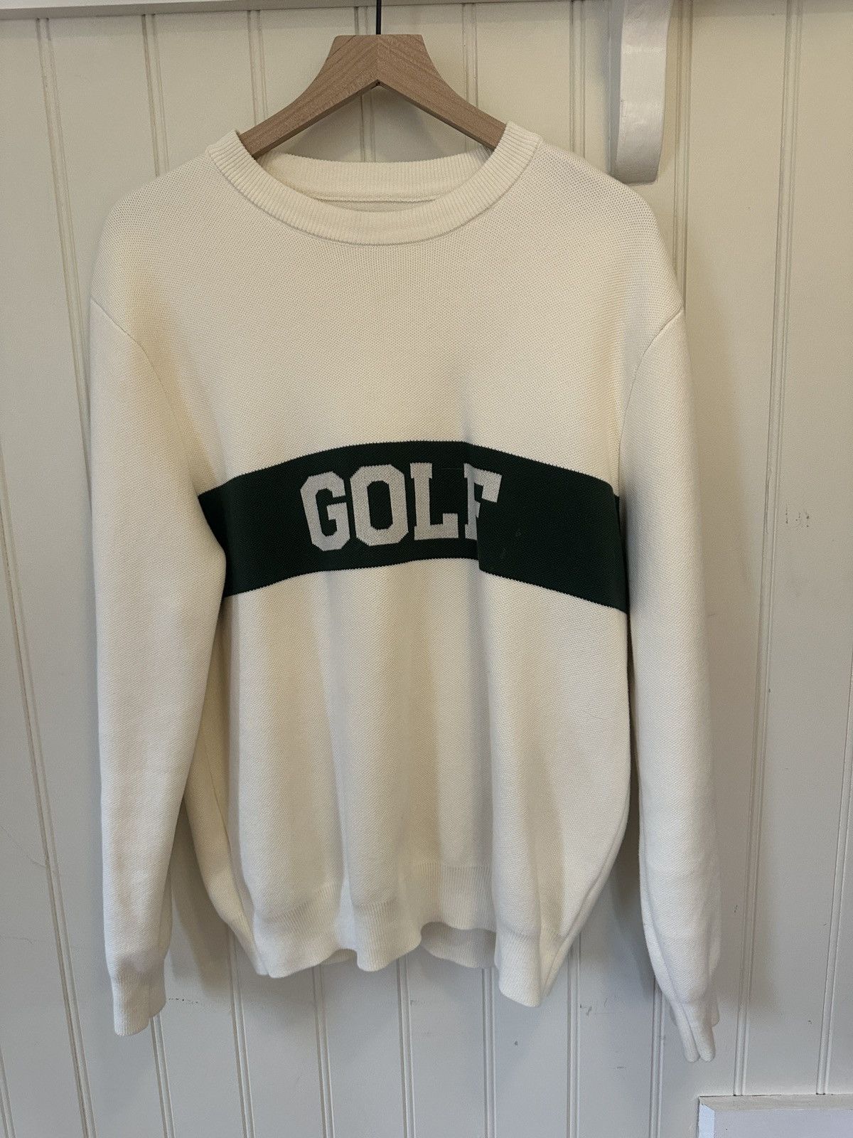 Tyler The Creator Golf Wang Green And White Sweater T-Shirts, Hoodie, Sweatshirt | FlexRushtees.com