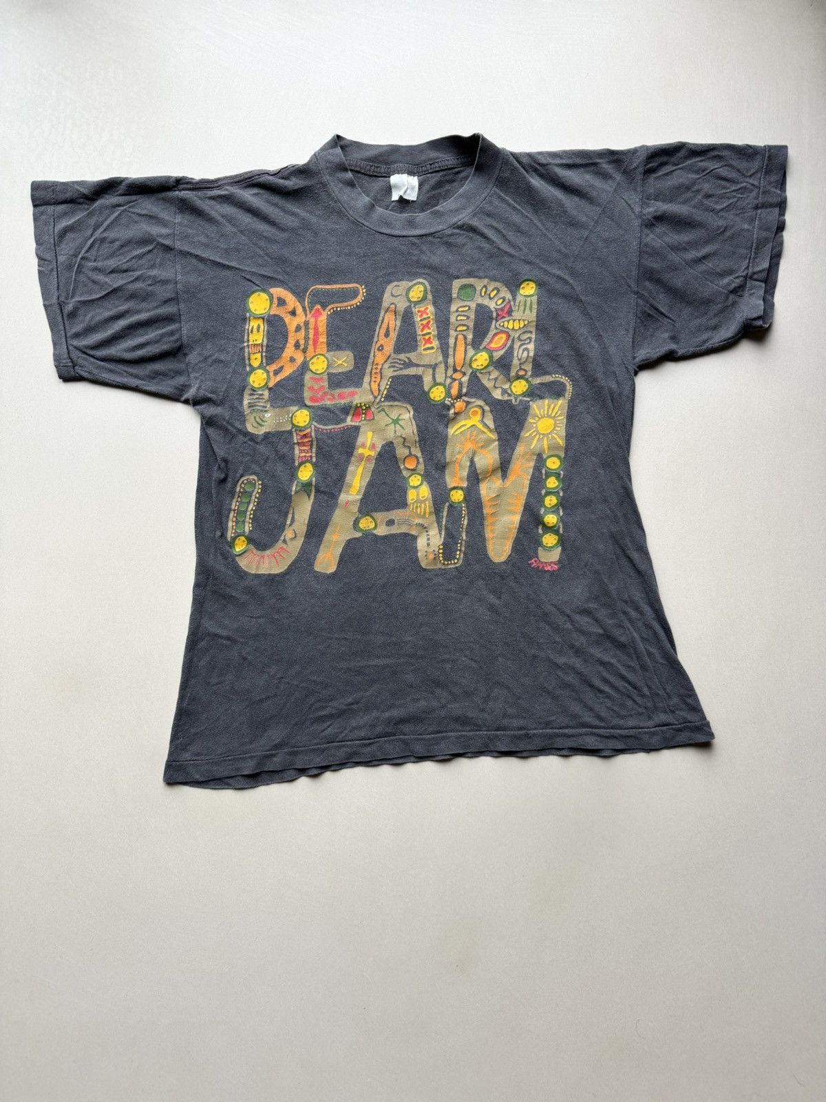 Vintage 90s Rare Pearl Jam Music For Rhinos T Shirt Hoodie, Sweatshirt | FlexRushtees.com