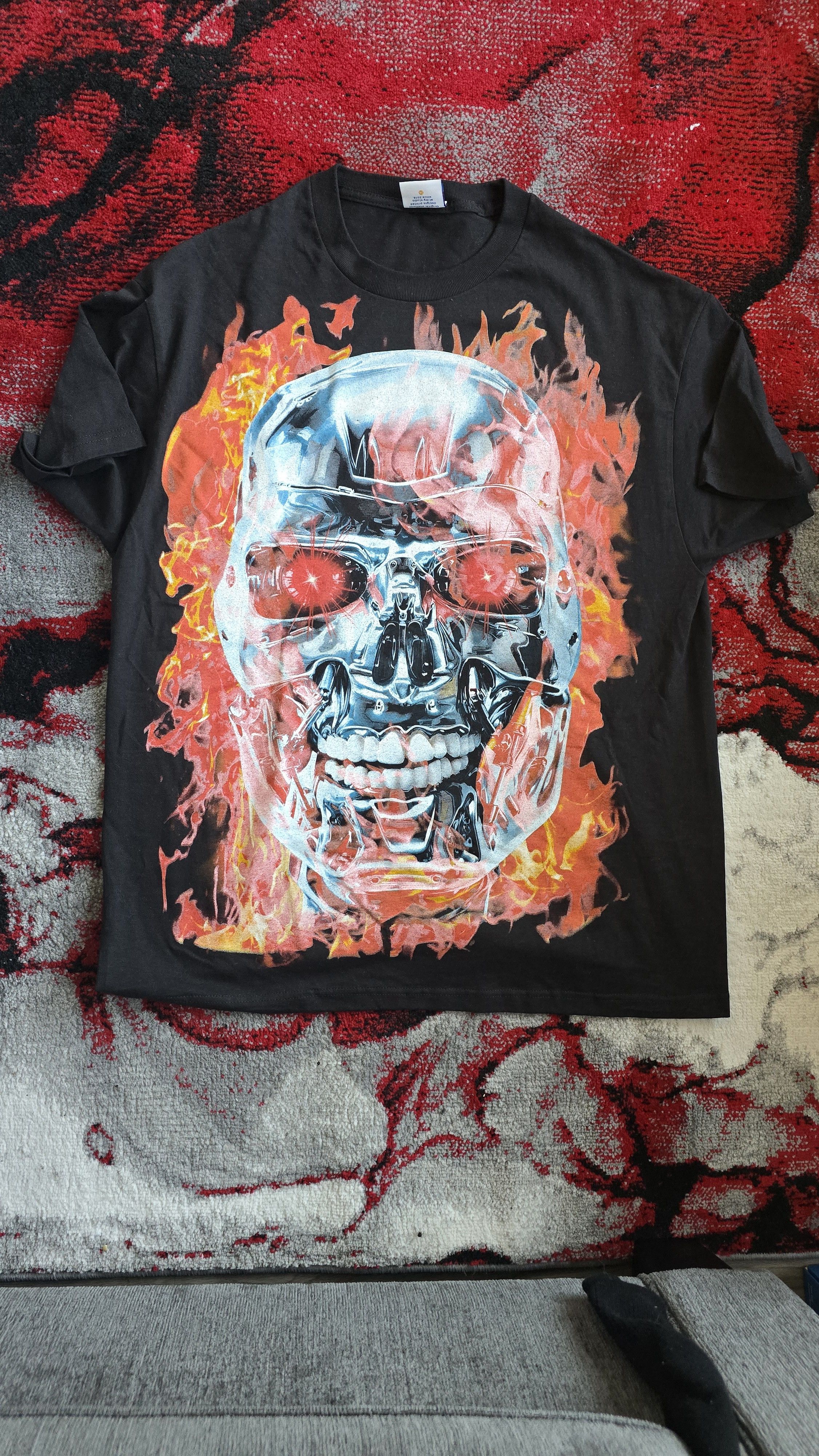 Vintage Cyberpunk Terminator Shirt Hoodie, Sweatshirt | FlexRushtees.com