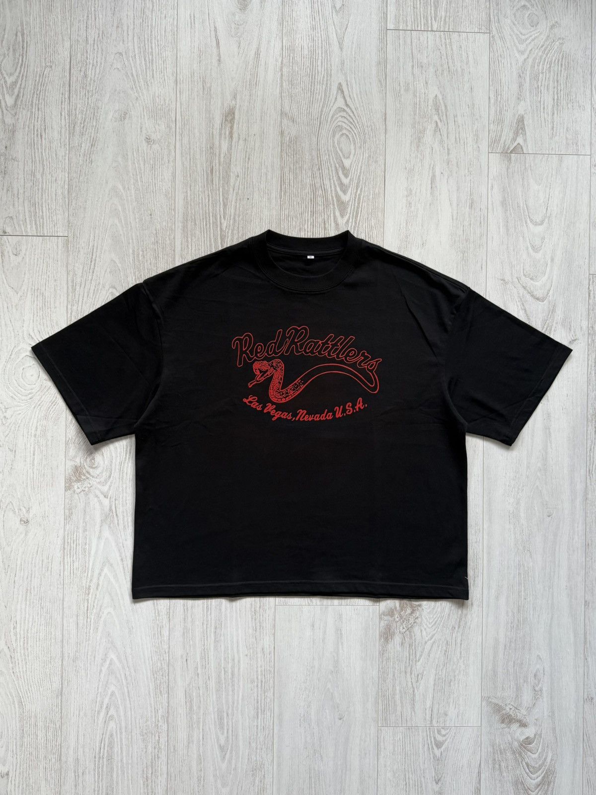 Other Red Rattlers Snake Usa Vintage Boxy T Shirt Custom Black M Hoodie, Sweatshirt | FlexRushtees.com