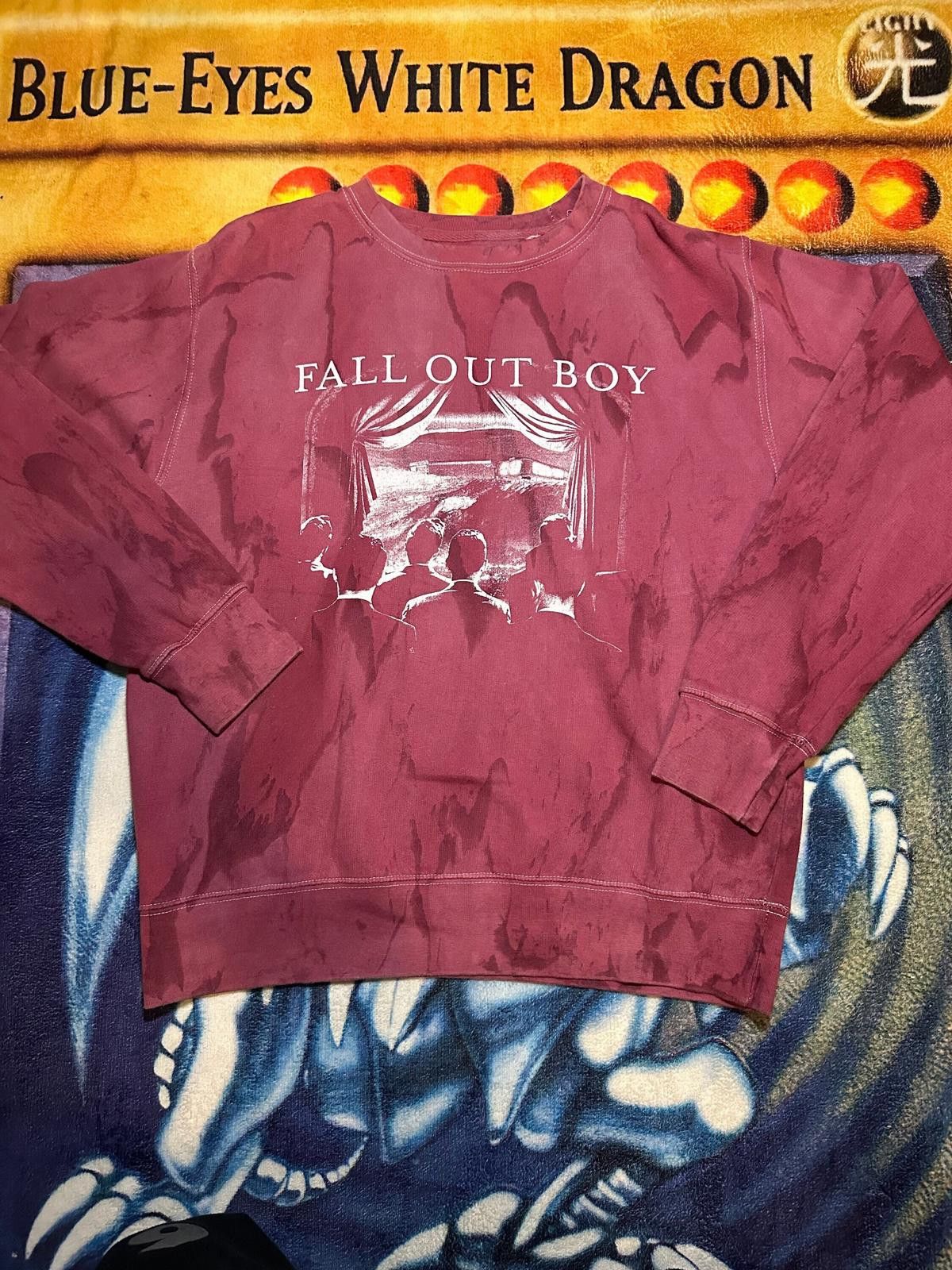 Other Fall Out Boy Graphic Men S Sweatshirt Burgundy Tie Dye T-Shirts, Hoodie | AU16VibeMintTees.com