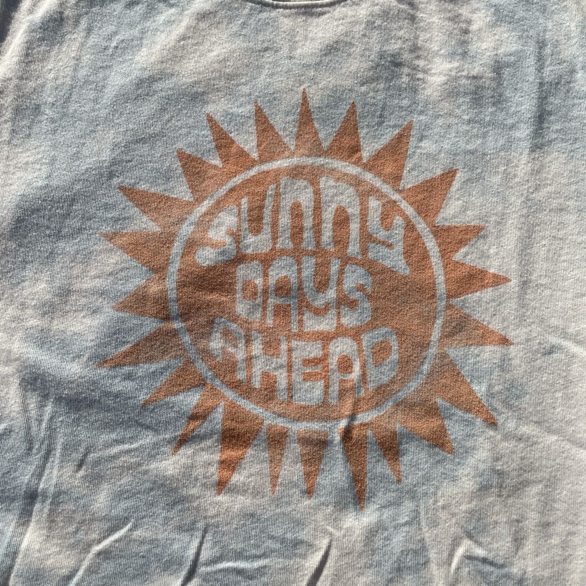 Food Junk Food Graphic Sunny Days Ahead Summer Tie Dye Tee Large