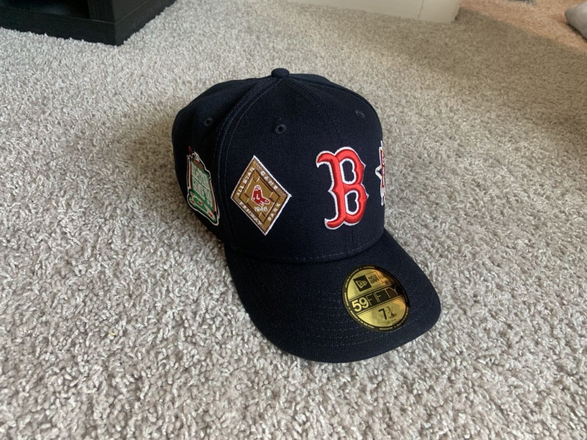 New Era Red Sox Asg Patch Fitted 7 3 4
