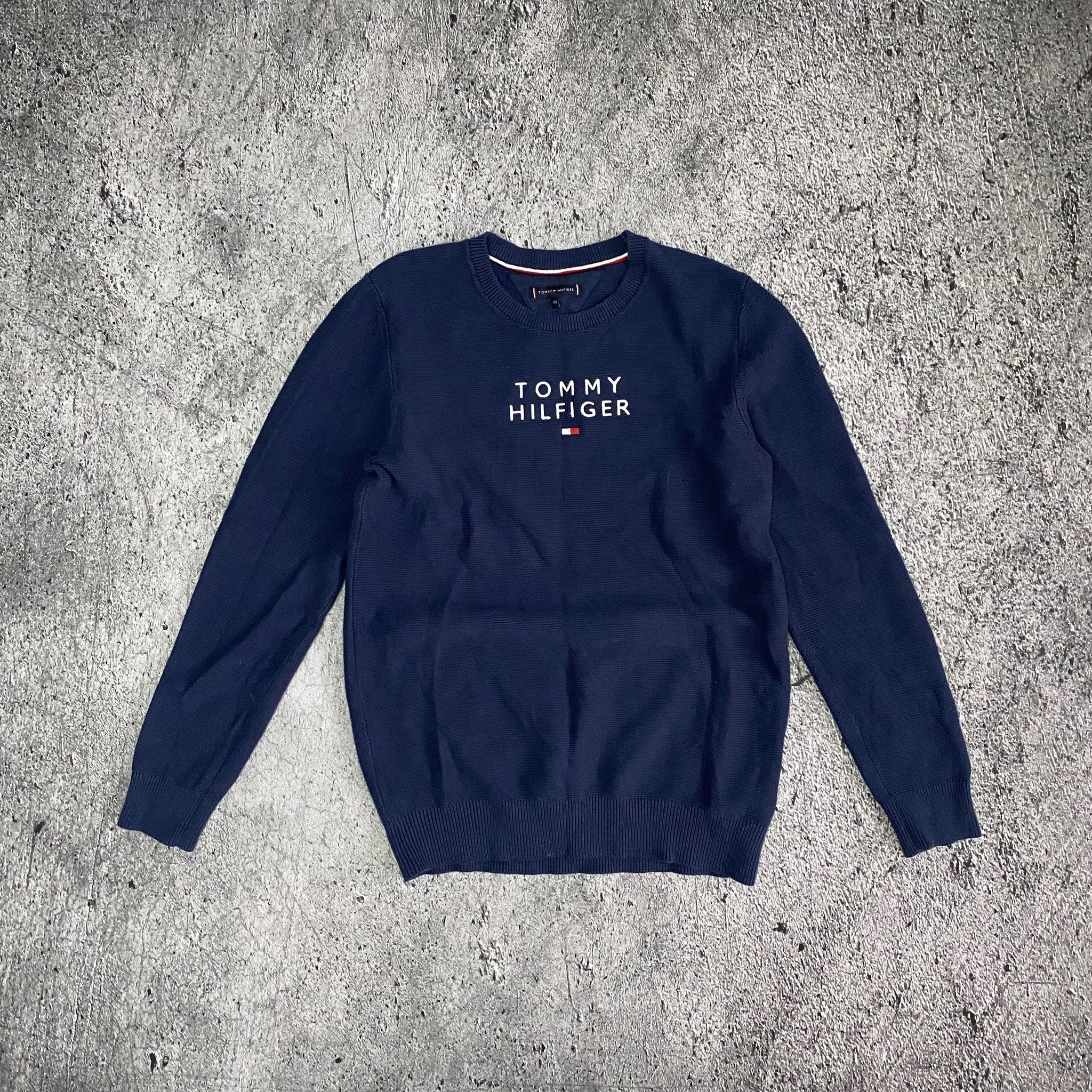 Hilfiger Vintage Tommy Hilfiger Chest Hit Knit Sweater T-Shirts, Hoodie, Sweatshirt | FlexRushtees.com