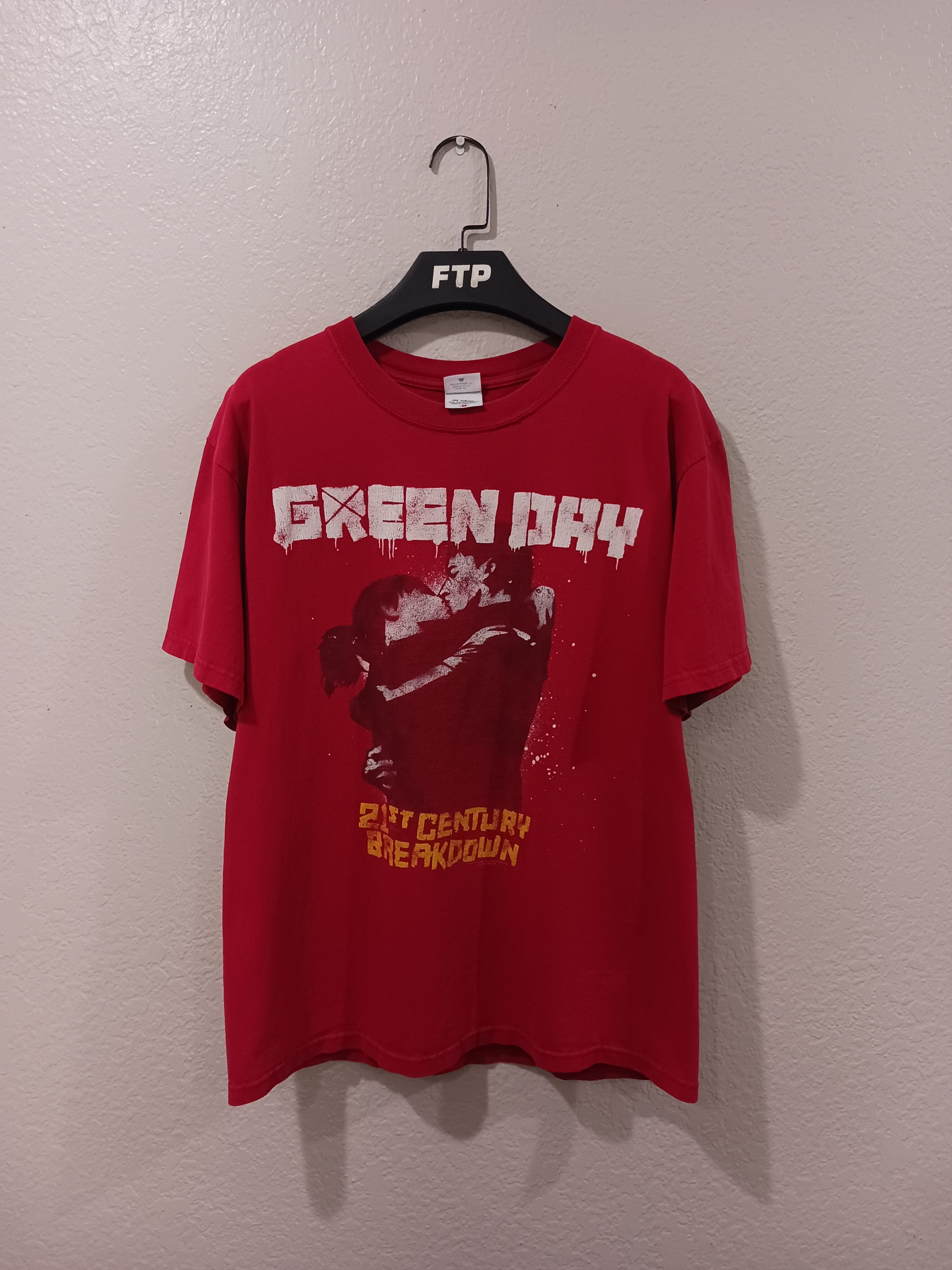 Band Tees Green Day 21st Century Breakdown 2009 Tour Vintage Tee Hoodie, Sweatshirt | FlexRushtees.com