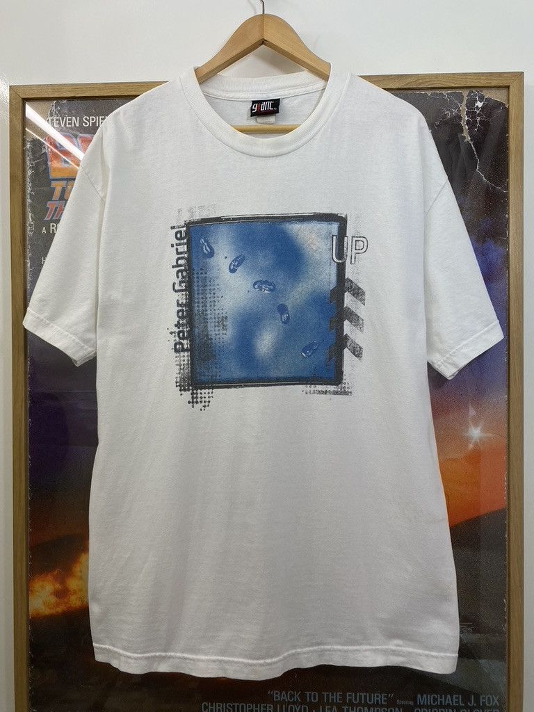 Giant 2002 Vintage Peter Gabriel Growing Up Usa Tour T Shirt Hoodie, Sweatshirt | FlexRushtees.com