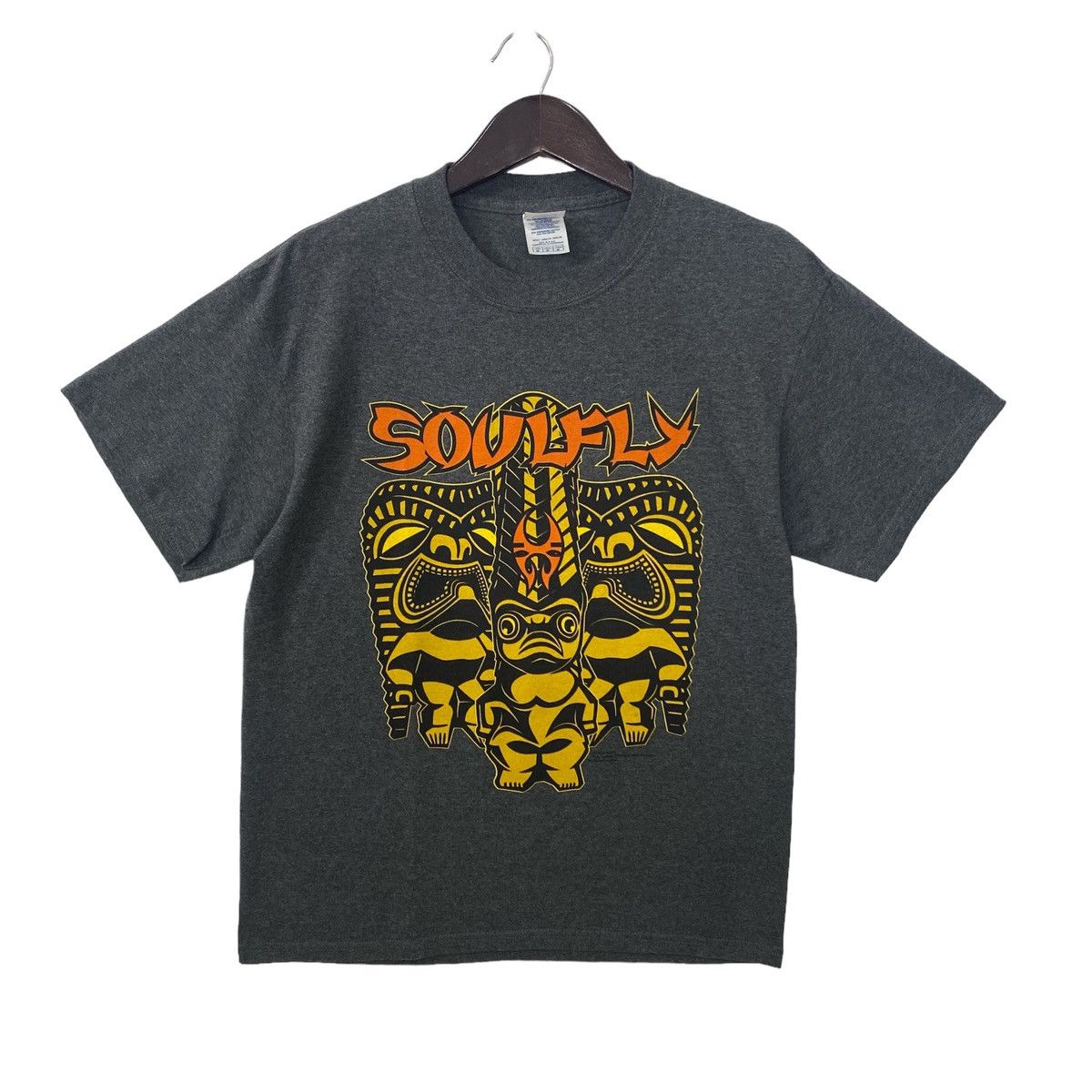 Band Tees Vintage Soulfly Groove Metal Band Spring Tour Tee Shirt Hoodie, Sweatshirt | FlexRushtees.com