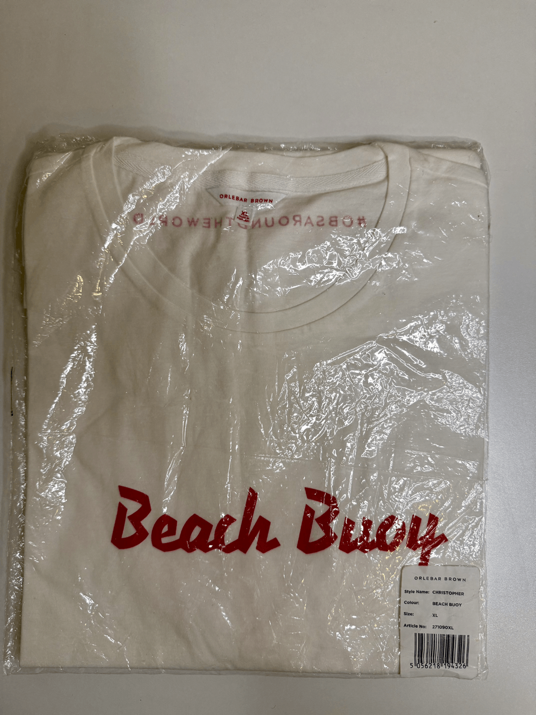 Brown Orlebar Brown Christopher Shirt Beach Bouy