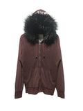 If Six Was Nine American Eagle Brown Zip Fur Hoodie Lgb Ifsixwasnine Style
