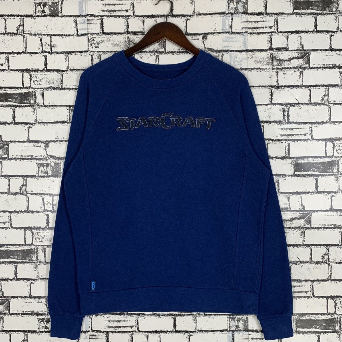 Vintage Blizzard Star Craft Sweatshirt Large
