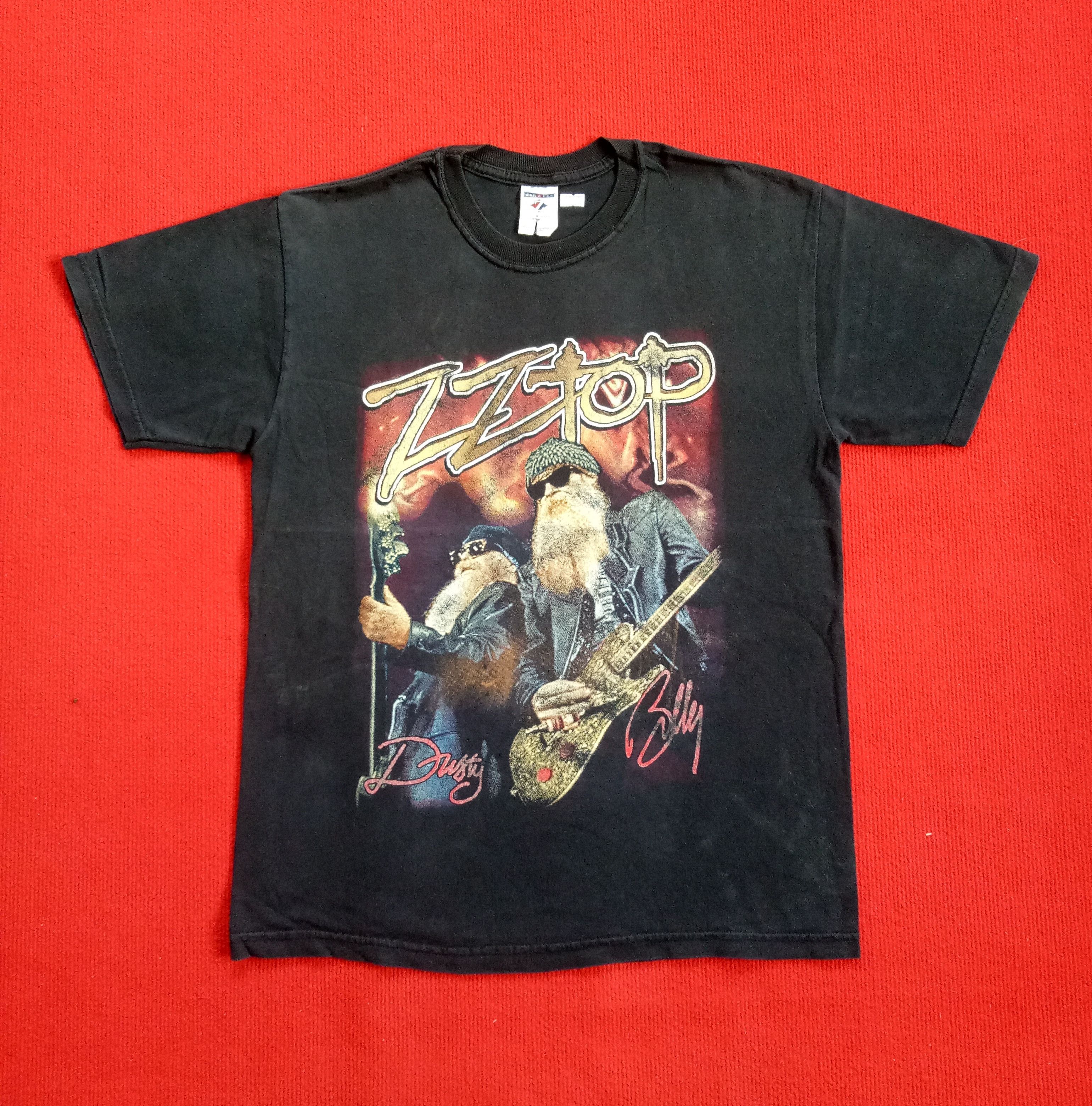 Band Tees Zz Top Beer Drinkers Hellraisers Tshirt