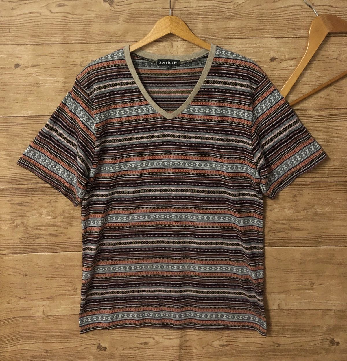 Native X Vintage Vintage Navajo T Shirt Xl V Neck Native Aztec