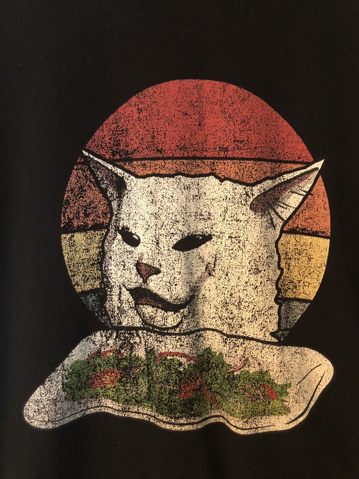 The Unbranded Brand Tee Smudge The Yelling At Cat Meme Tee Large Used Hoodie, Sweatshirt | FlexRushtees.com