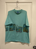 Vintage 80s Ocean Pacific Wrap Around T Shirt
