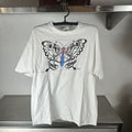 Vintage 1991 Psychedelic Butterfly Artwork T Shirt