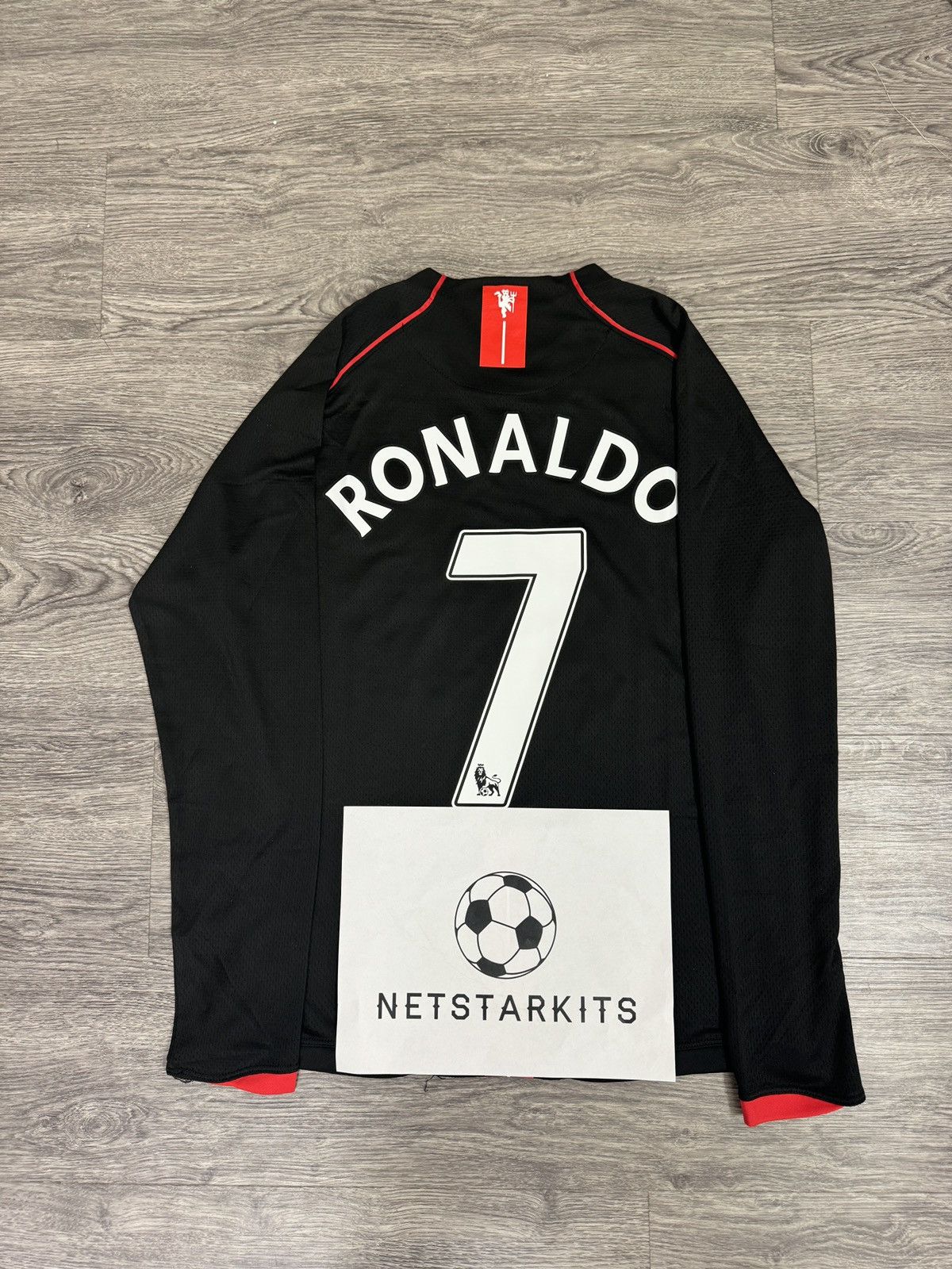 Vintage 2007 2008 Manchester United Ronaldo Black S