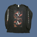 Gildan Veil Of Maya Shirt Long Sleeve Large Black Graphic Print Mens Band Metal Music Gildan
