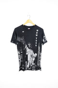 Vintage New York Liverty Statue All Over Printed Tee 90s Hoodie, Sweatshirt | FlexRushtees.com