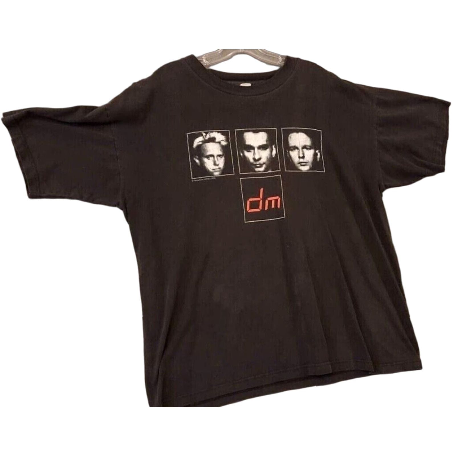 Vintage Depeche Mode Shirt Mens Xl Black 90s Concert Tee Depeche Mode Shirts T Shirt Band Gr Hoodie, Sweatshirt