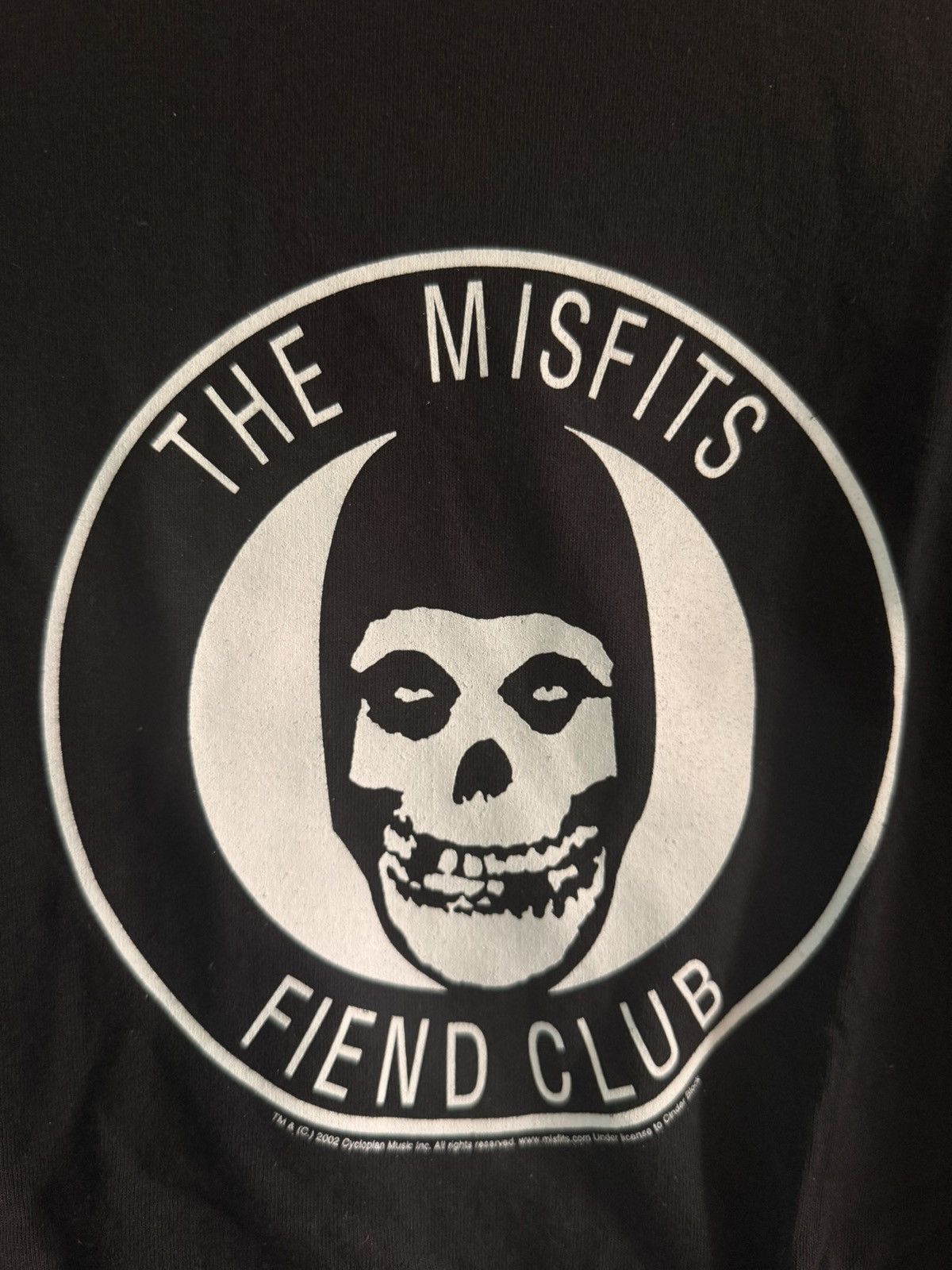 Deadstock 2002 Misfits Fiend Club Tee Xl Cinder Block Hoodie, Sweatshirt | FlexRushtees.com