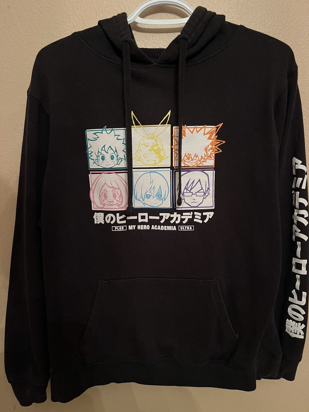 Vintage My Hero Academia Chibi Icon Hoodie