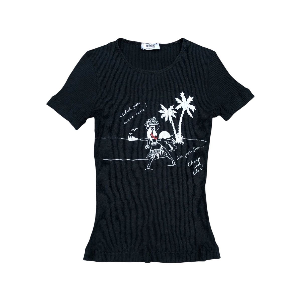 Moschino Cheap And Chic Baby Tee Hoodie, Sweatshirt | FlexRushtees.com