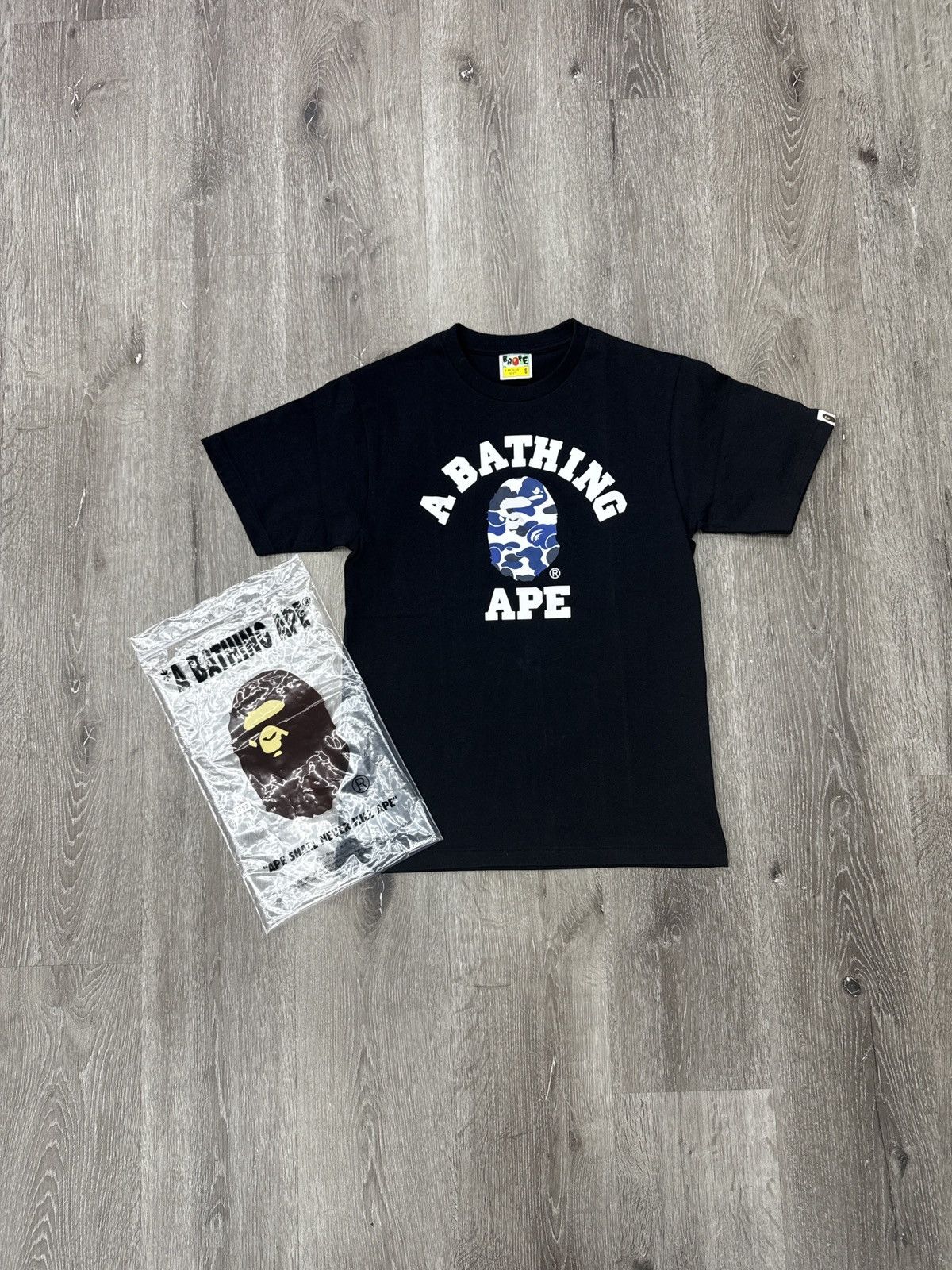 Bape Com College Tee Black Hoodie, Sweatshirt | FlexRushtees.com