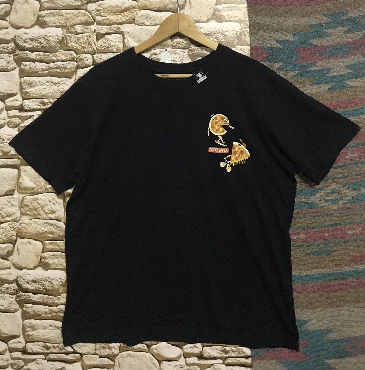 Maison Mihara Yasuhiro Miharayasuhiro Pizza La Tees Hoodie, Sweatshirt | FlexRushtees.com