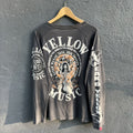 Japanese Brand Thrashed Faded Peak D Yellow Tedman Japanese Brand Tee Hoodie, Sweatshirt | FlexRushtees.com