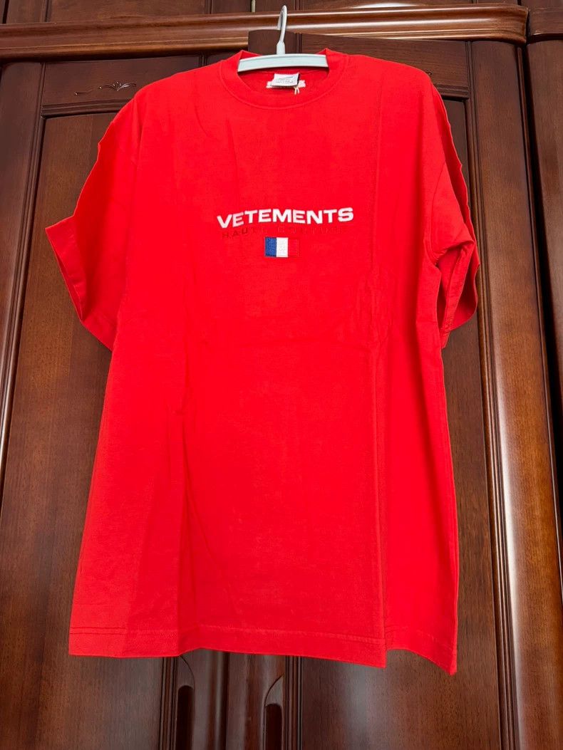 Vetements French Flag Collaboration T Shirt Dmc Hoodie, Sweatshirt | FlexRushtees.com