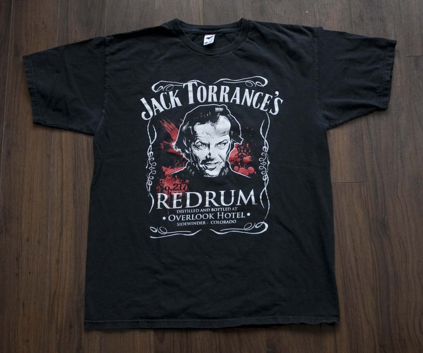 Other Jack Torrance T Shirt Jack Daniels Shining Redrum Size L