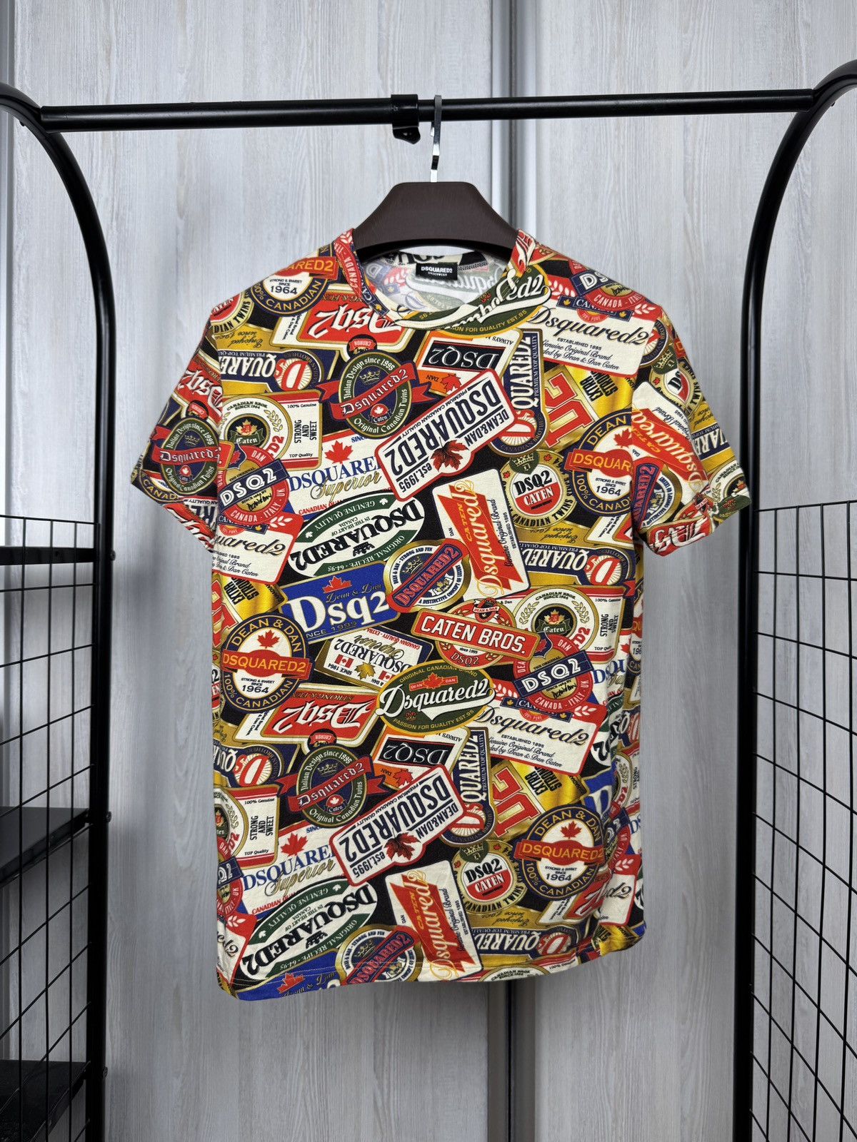 Dsquared2 Beer Mats T Shirt Tee D9m202520 Size S Hoodie, Sweatshirt | FlexRushtees.com